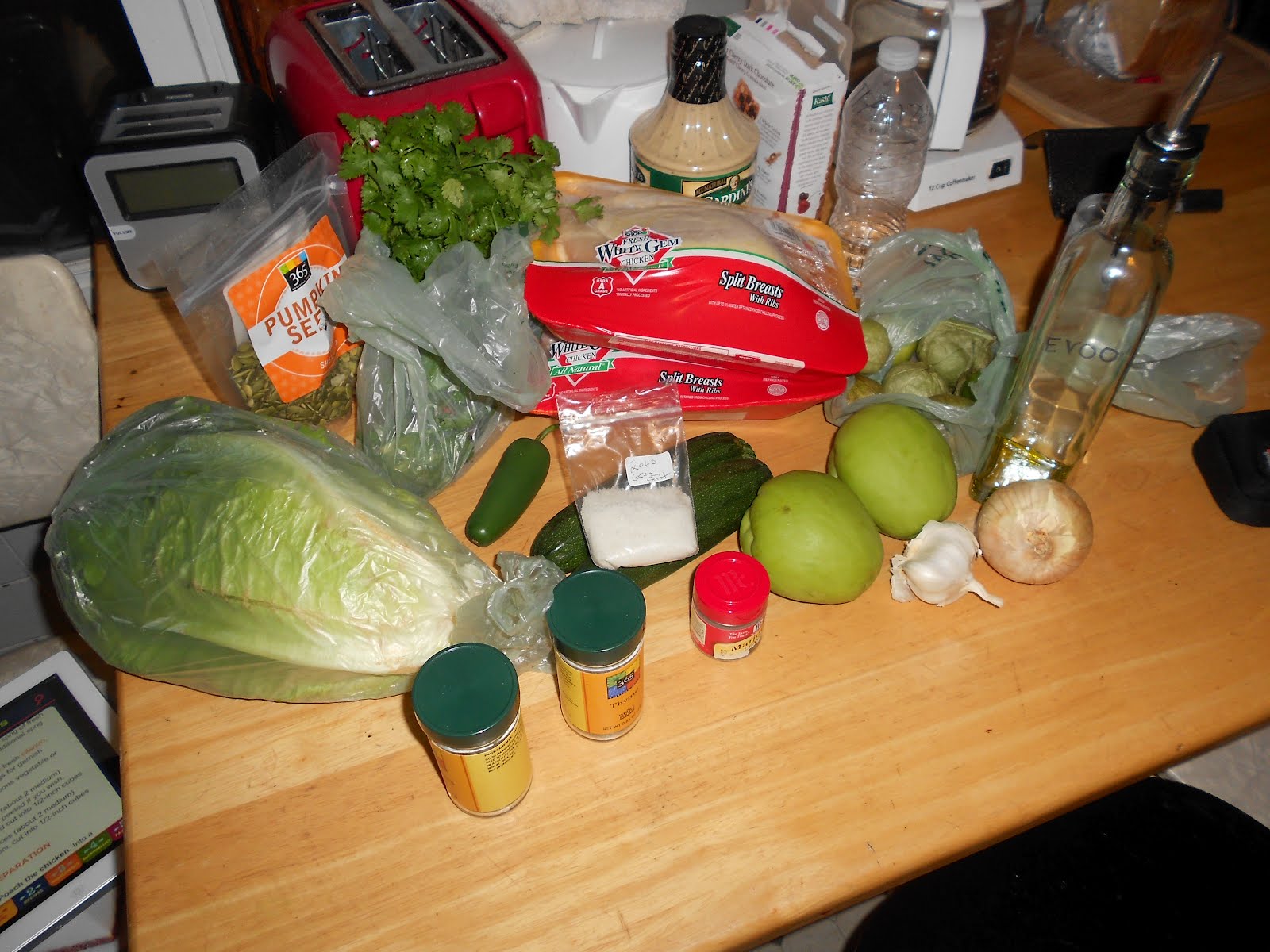 The Accidental Brainwashed Foodie: Pipian Verde de Pollo (Chicken and