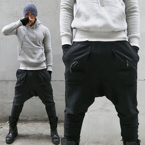*Two Version* Super Baggy Harem-Pants 15 | Fast Fashion Mens Clothes ...