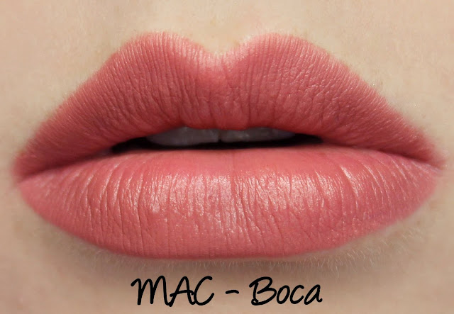 MAC MONDAY | Julia Petit - Boca Lipstick Swatches & Review