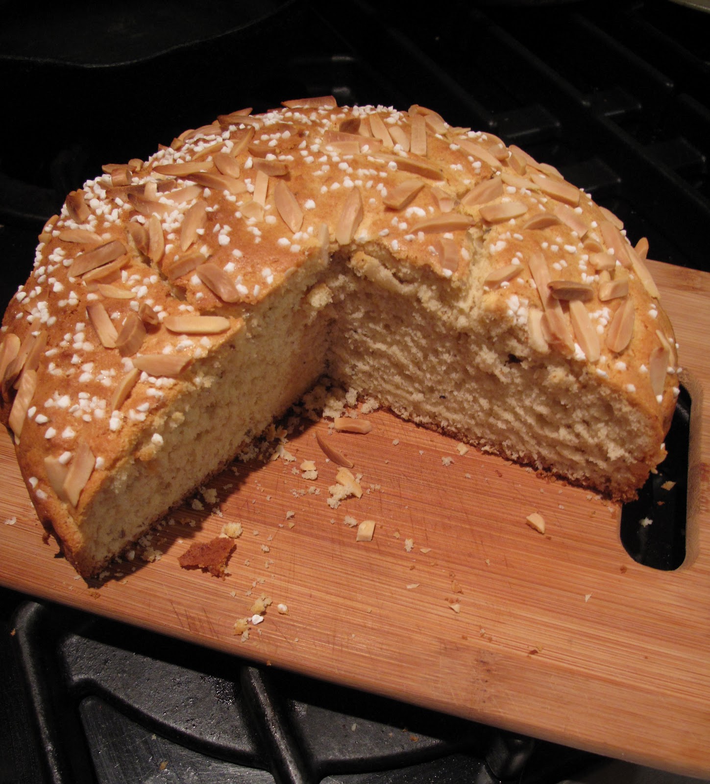nonchalant mom recipe cardamom cake!