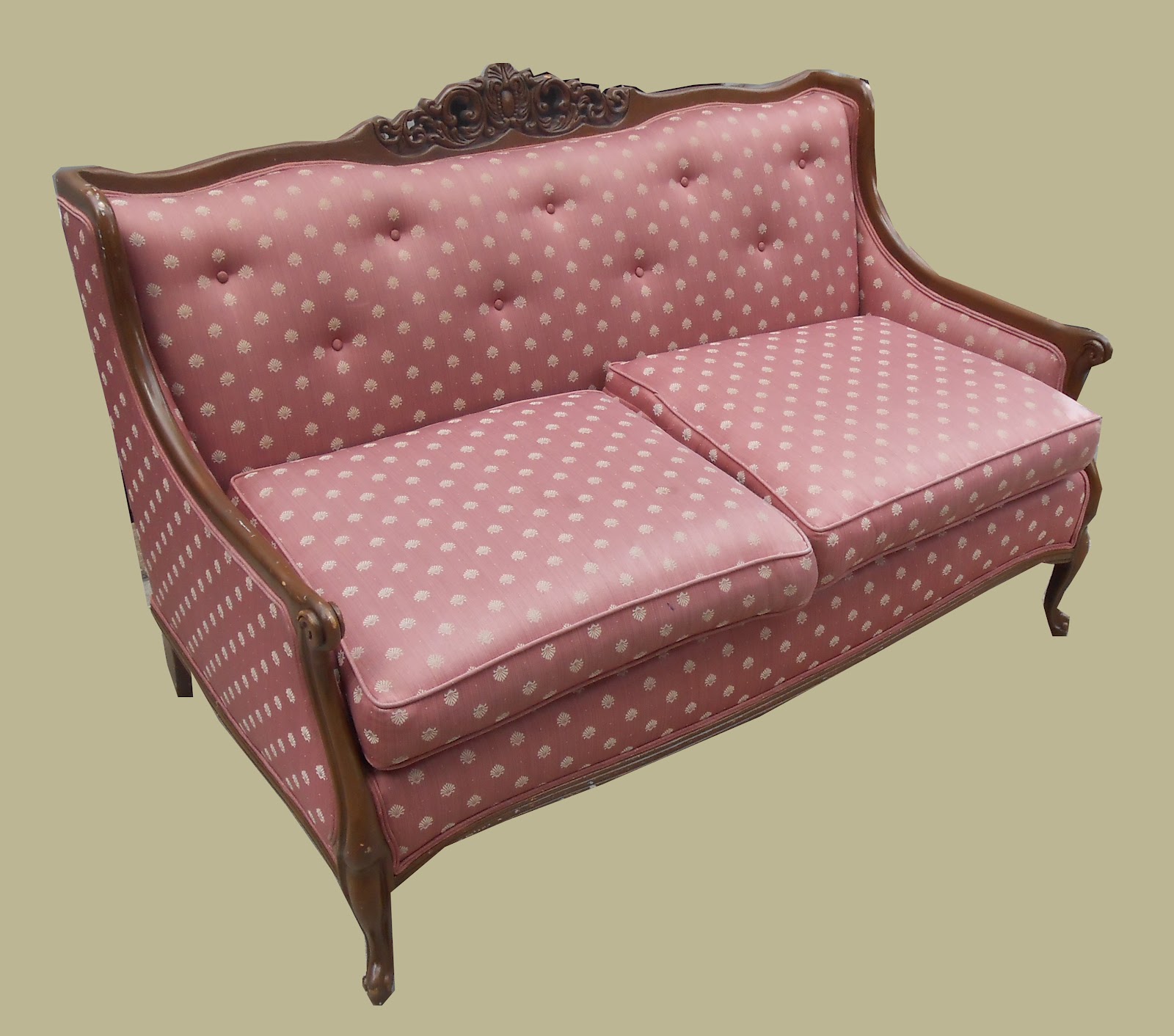 Uhuru Furniture & Collectibles Victorian Style Settee SOLD