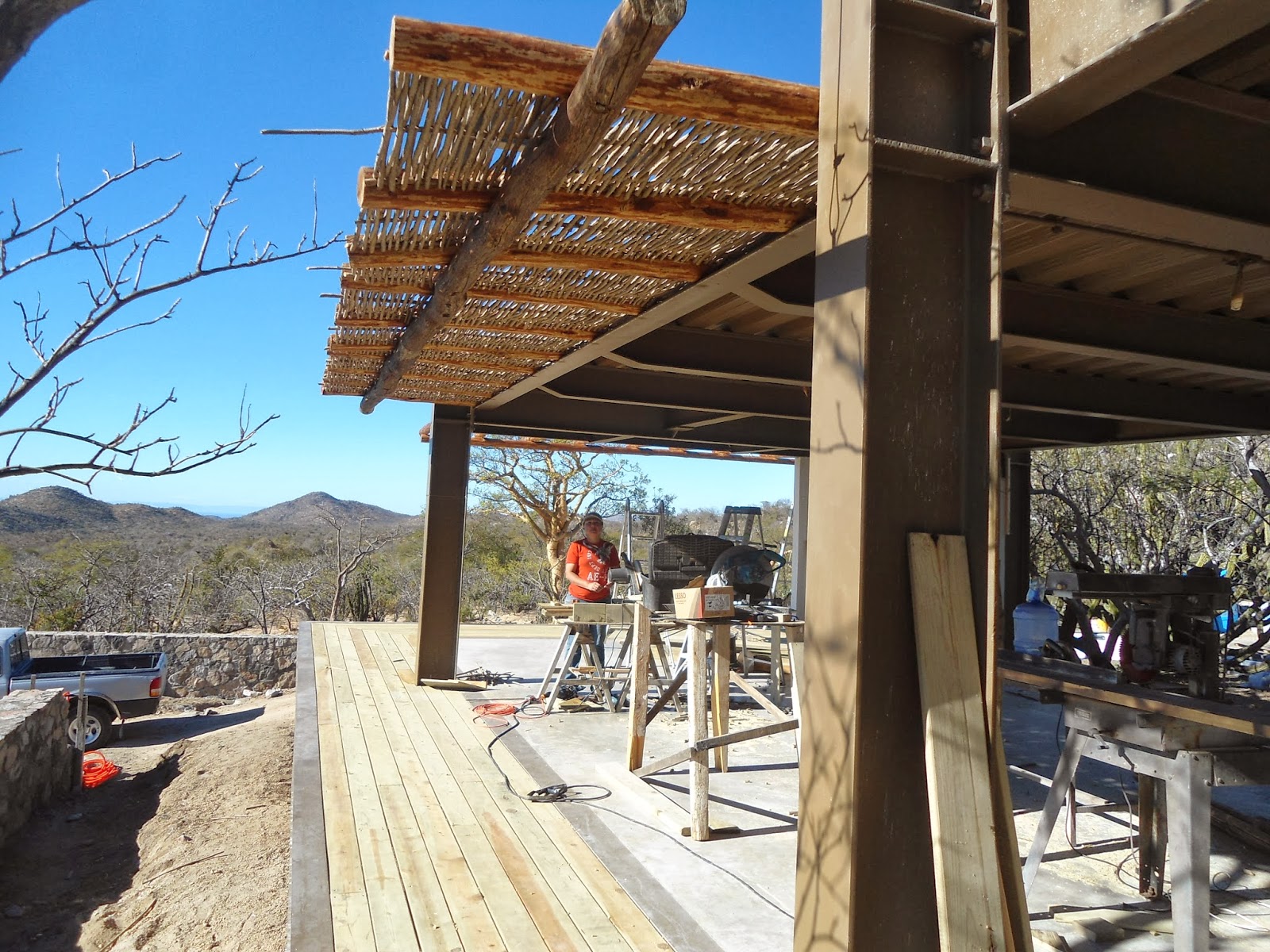 REY DE CALIFORNIA TECHOS RÚSTICOS, PALAPAS Y PÉRGOLAS : TECHOS DE PALO