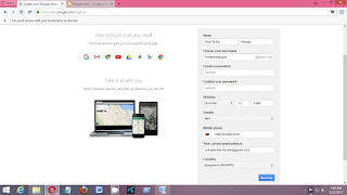 Type Gmail.Com And You See This Page Fill The All Empty Place And Done All Others Subject