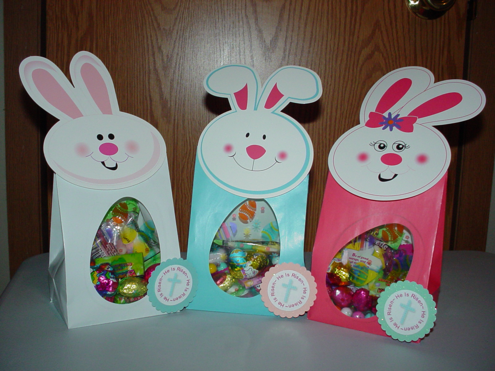 Pam's Paper Creations Easter Goodie Bags
