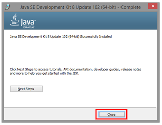 install jdk selesai