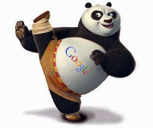 ilustrasi google panda, google, blog, seo