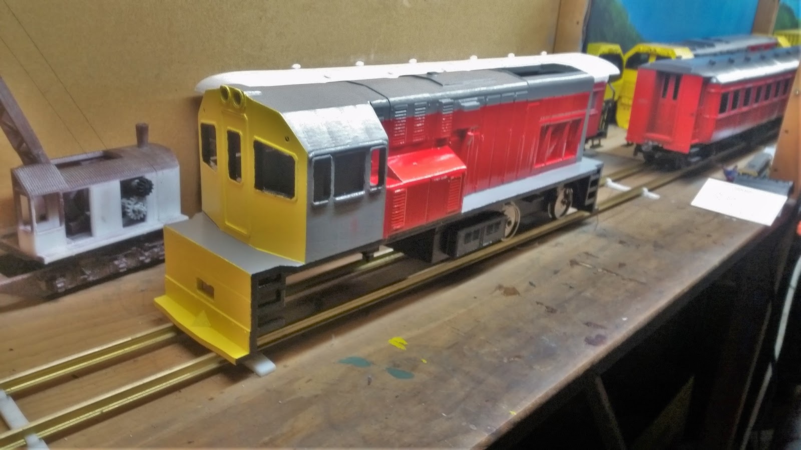 New Zealand Railway Models (Kiwi Trains) 124 3D Printed GE U10b (NZR