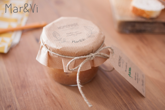 mermeladas para regalar: envasado al vacío