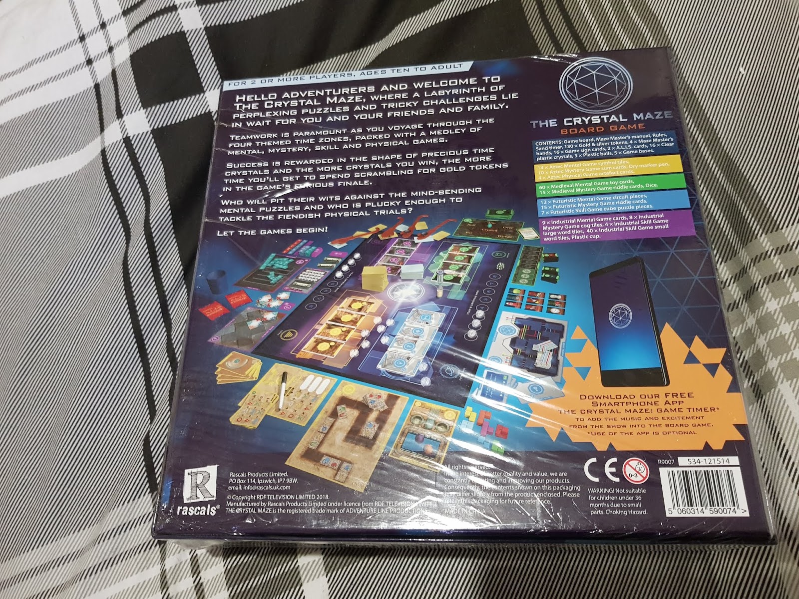 The crystal maze game The crystal maze game