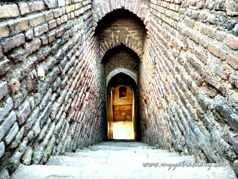 A passage in Shaniwar wada fort, Pune A passage in Shaniwar wada fort, Pune
