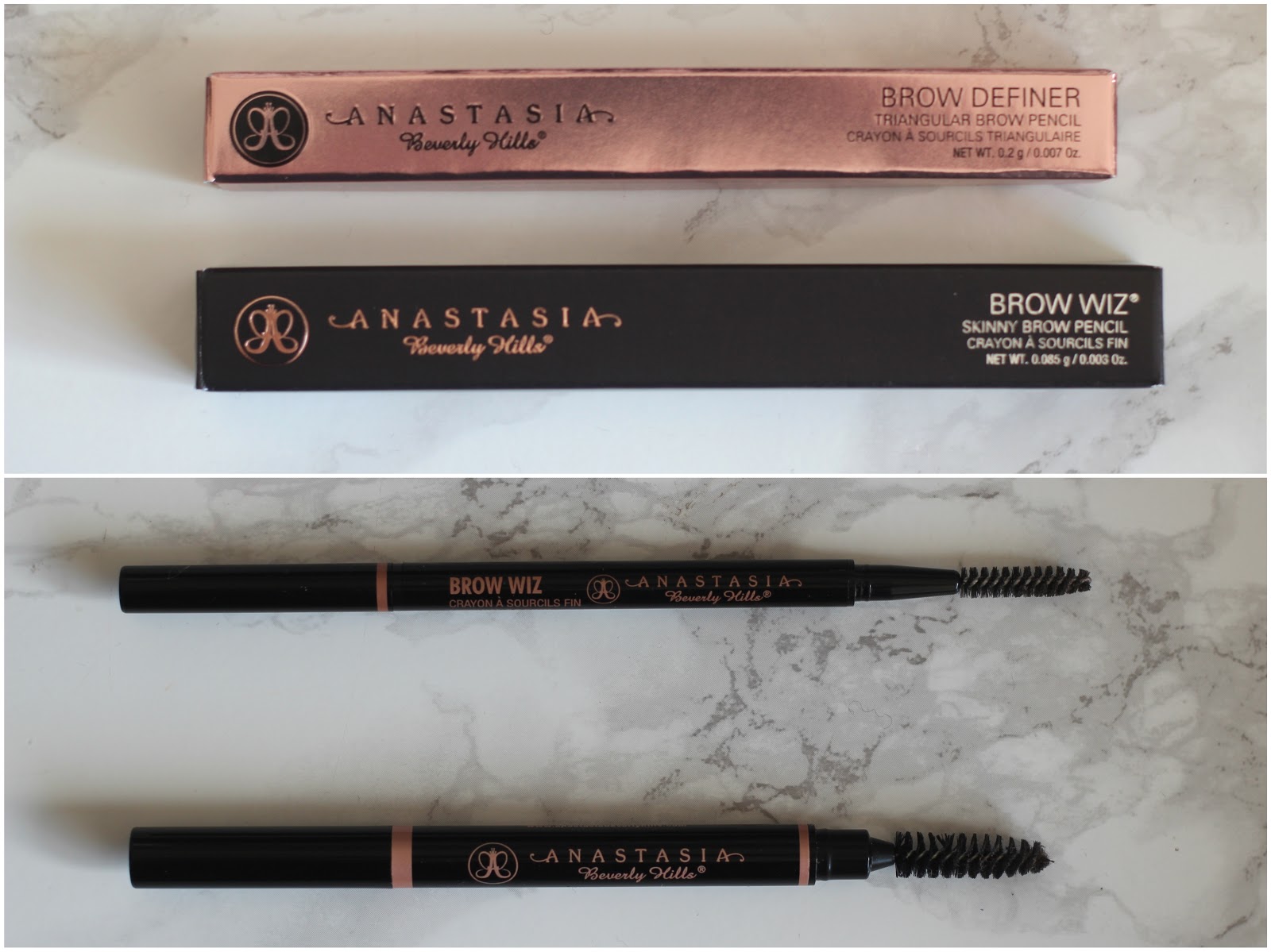 Anastasia Beverly Hils Brow Wiz Vs Brow Definer Obsessed By Beauty
