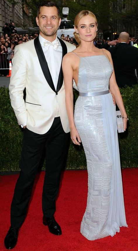 Diane Kruger and Joshua Jackson at the Met Gala 2014