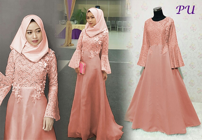 kebaya nikahan hijab