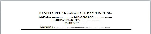 Contoh Surat Undangan Panitia Pelaksana Paturay Tineung / Perpisahan Guru / Kepala Sekolah / Pengawas Sekolah / Kepala UPT. Pendidikan http://www.bloggoeroe.com