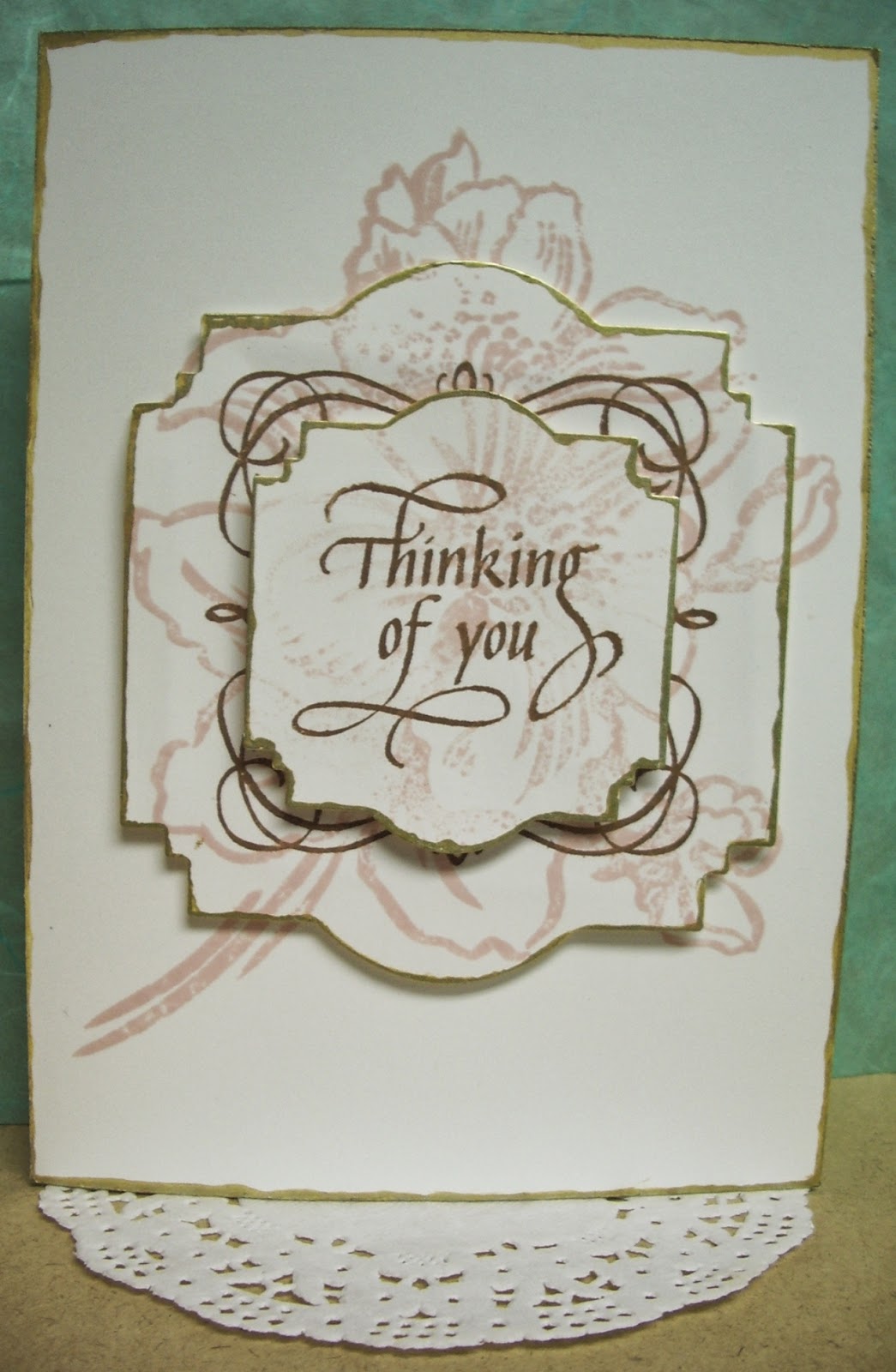 Craftygal's Creations: Tuesday Winsday inspired - Thinking of you Card