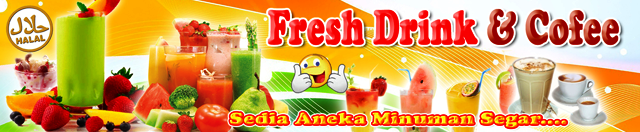 Contoh Desain Banner Minuman Desain Ratuseo Com
