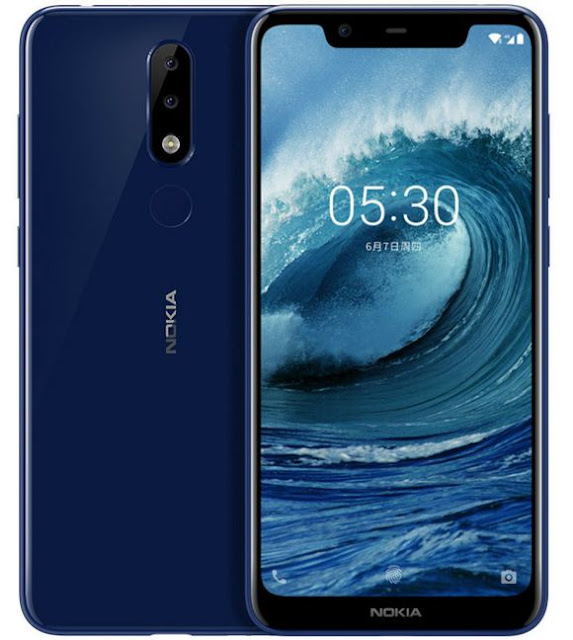 Nokia X5 Tempered Blue