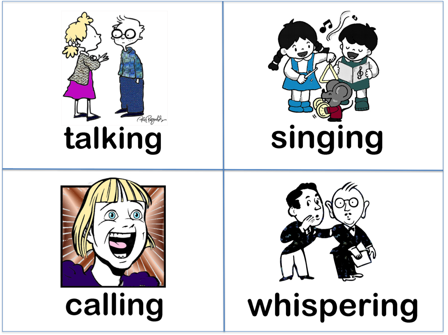 Mrs. Caya's Music Room: Different Voices