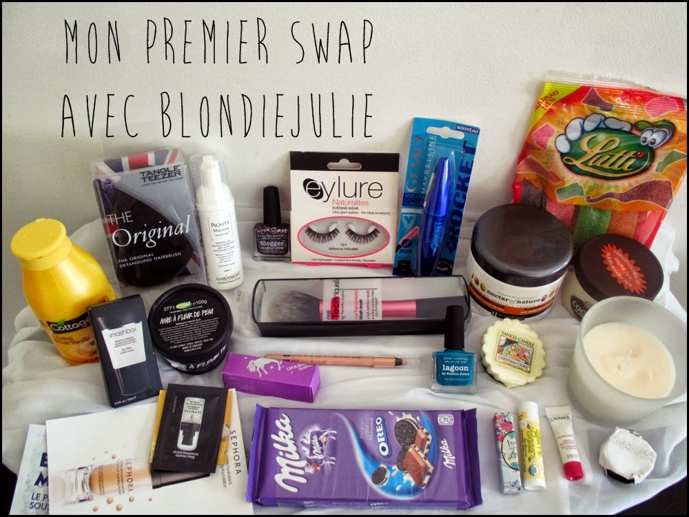 SWAP N°1 : Mon tout premier SWAP avec BlondieJulie (Lime Crime, Picture