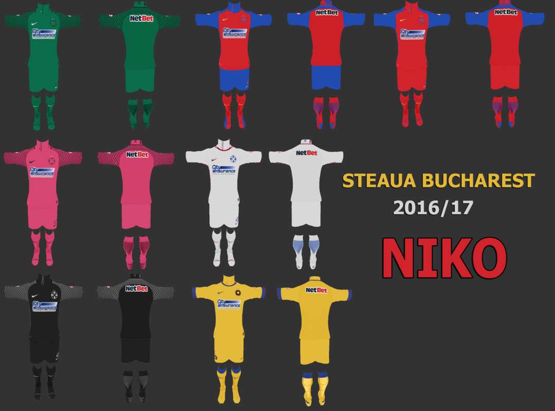 FC Steaua Bucuresti - PES Kit Creator Showcase