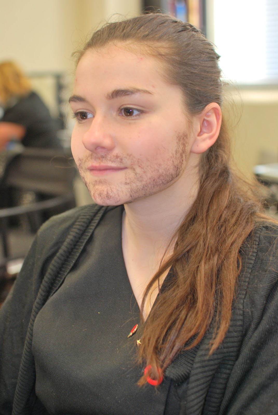 Ruth E Moulden MUA Crepe Hair MADDNESS with my lovely students!!!