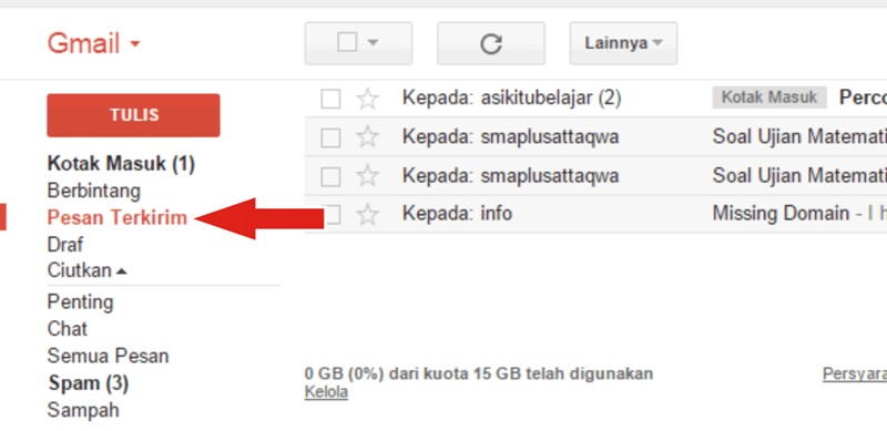 Cara Mengirim Email Dengan Mudah Di Gmail - ASIK ITU BELAJAR