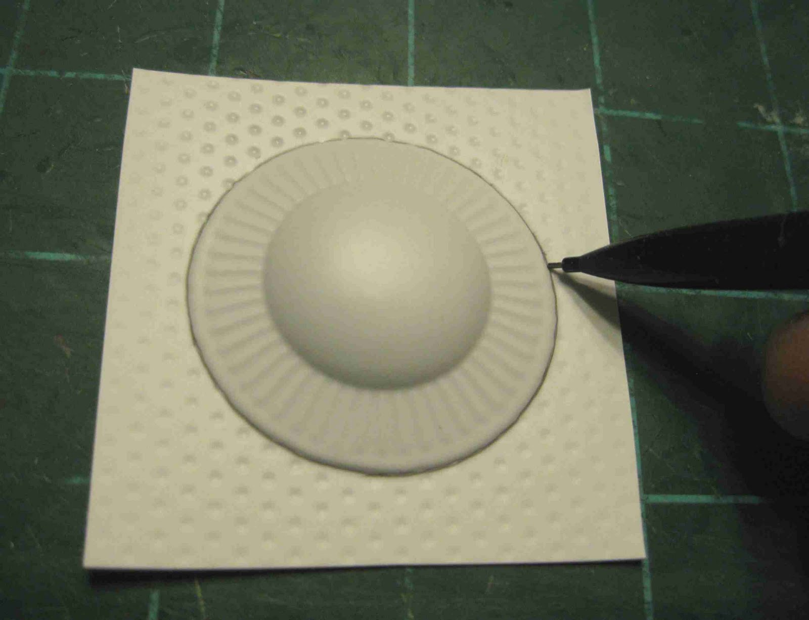 Model Rocket Building Custom Nomad Build Part 7 Nose Cone Disk