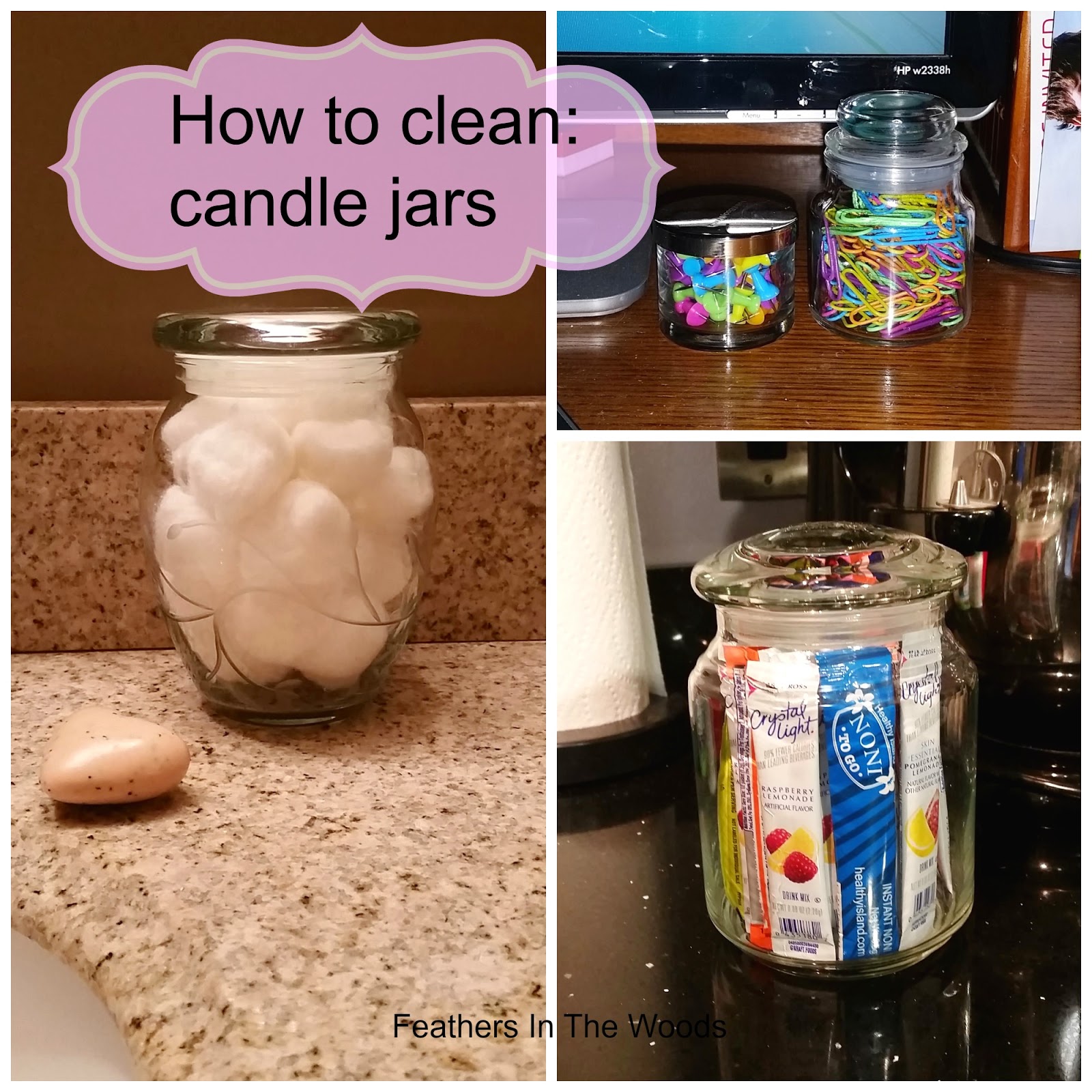 How to Upcycle Candle Jars