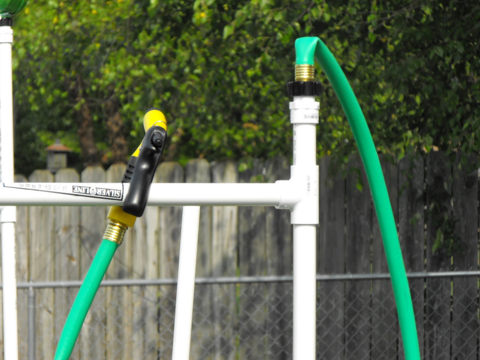 Kreations Done By Hand: Our DIY PVC Kid Sprinkler How To Make A Boom Sprayer Out Of Pvc Pipe