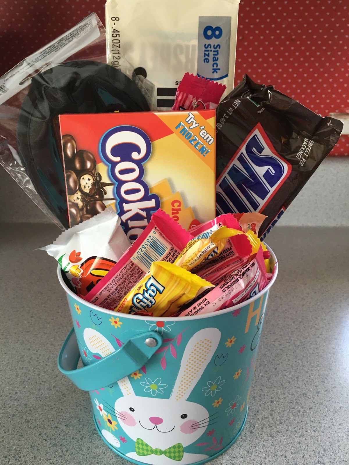 Mrs. Rogers Frugal Neighborhood Frugal Easter Basket for the Hubby