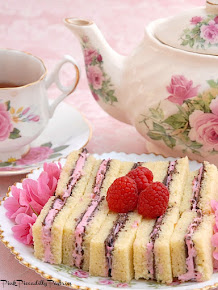 My Chocolate Raspberry Tea Sandwiches were featured on Country Living