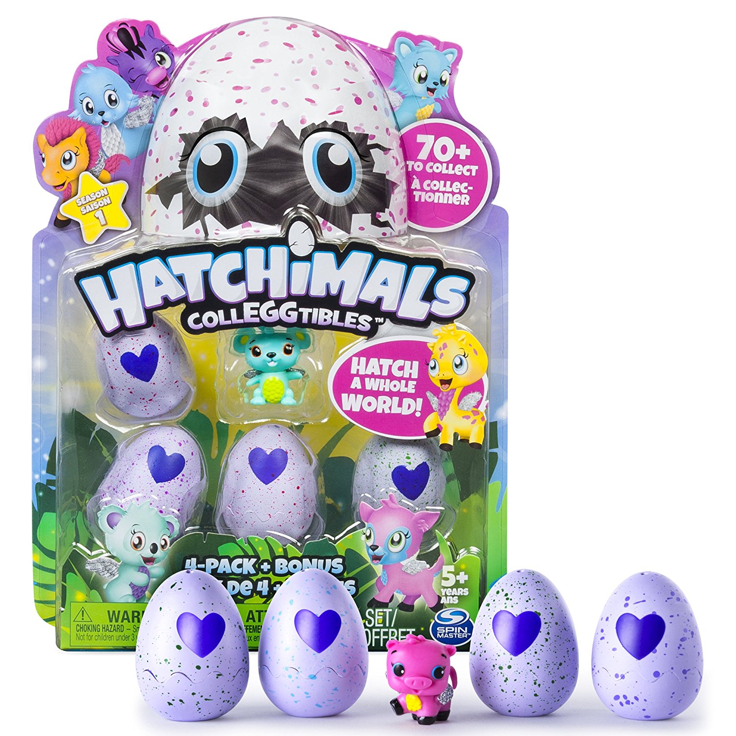 One Momma Saving Money Hatchimals CollEGGtibles 4Pack + Bonus only