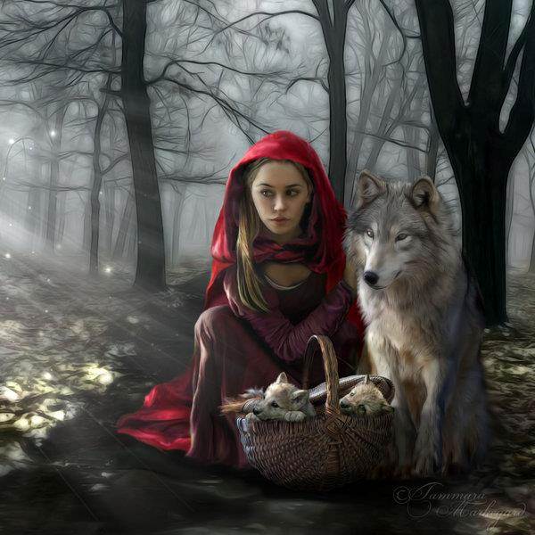 UPRAGE: Little Red Riding Hood and B B Wolf