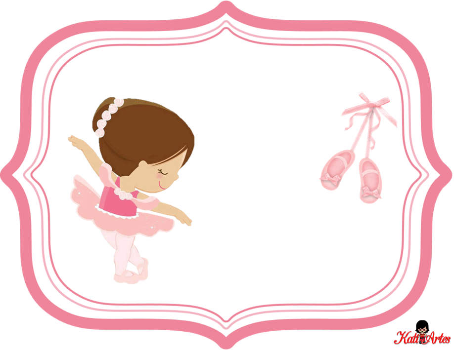 Kit para Fiestas de Ballet para imprimir gratis Ideas y material gratis para fiesta Artesanato Na Tv Dotan ~ Kit para Fiestas de Ballet para imprimir gratis Ideas y material gratis para fiesta
