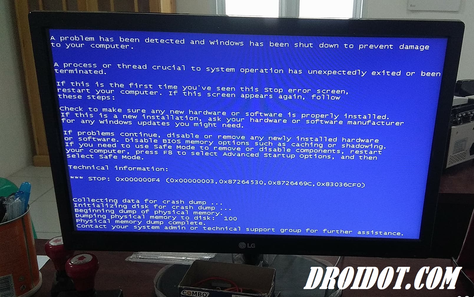 Cara Mengatasi Blue Screen Pada Laptop Atau PC