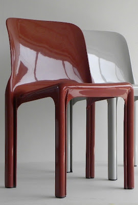 Vico Magistretti for Artemide, Selene Chairs, 1969