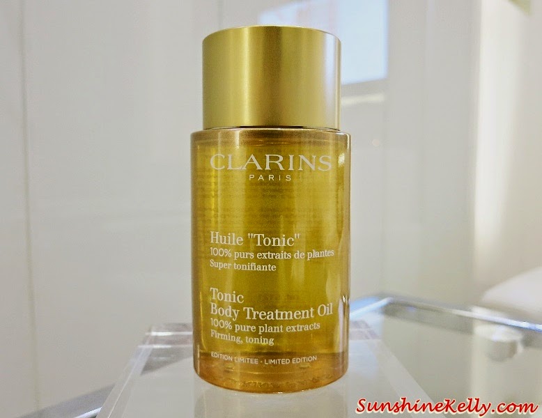 Ultimate Oil Collectors for Clarins Golden Anniversary, Clarins, Clarins Blue Orchid Oil Face Treatment Oil, Clarins Tonic Body Treatment Oil