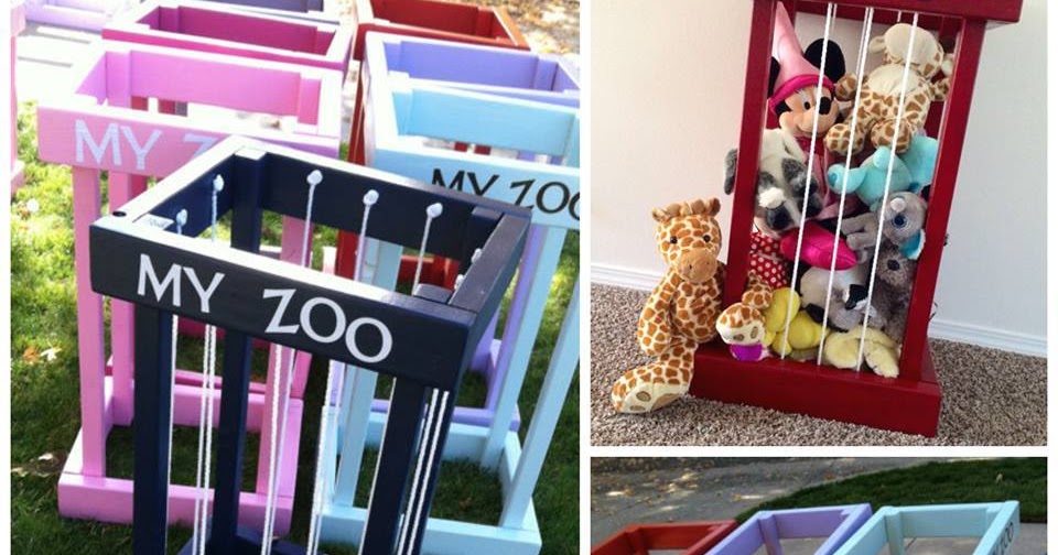 make a toy box out of pallets