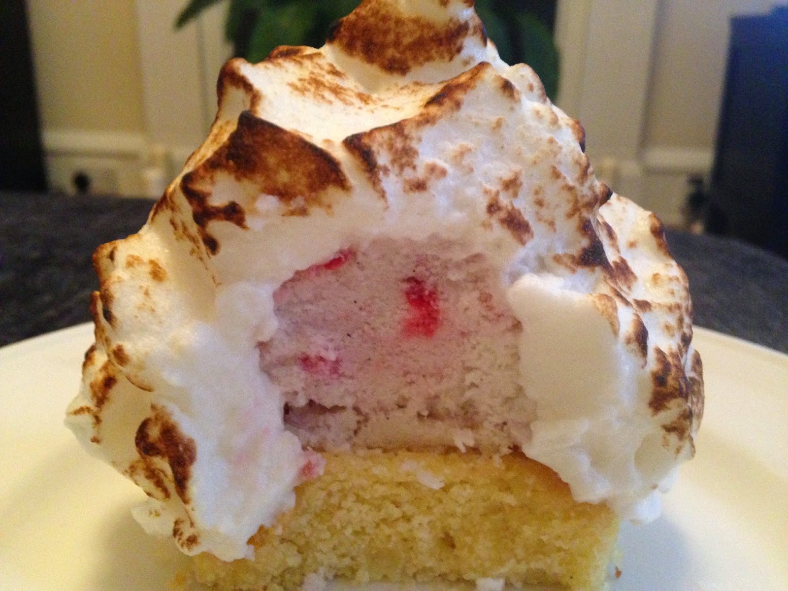Let them eat (gluten free, lactose free) cake! Individual baked alaska