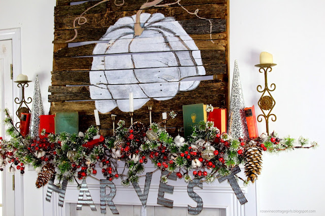 Farmhouse Fall Decor, Transition To Christmas, Cottage Style