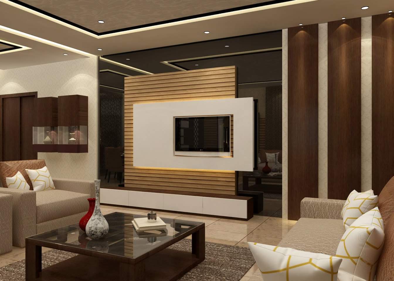 living room in thane