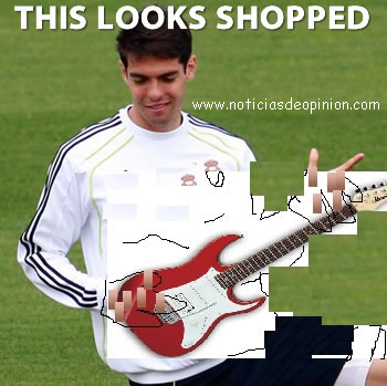 fotos divertidas de Kaká photoshop