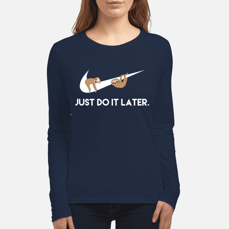 nike sloth shirt