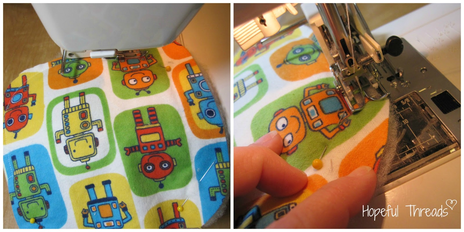 Hopeful Threads: Comfy & Reversible Carseat Strap Covers Tutorial