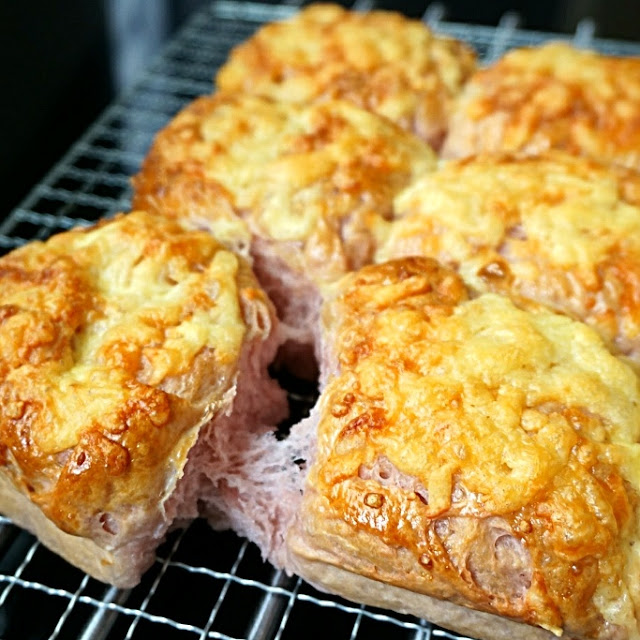 Kitchen Corner Purple Sweet Potato Cheese Bread