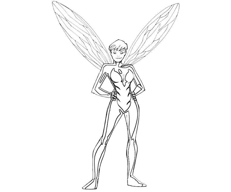 X-Men Wasp | Yumiko Fujiwara