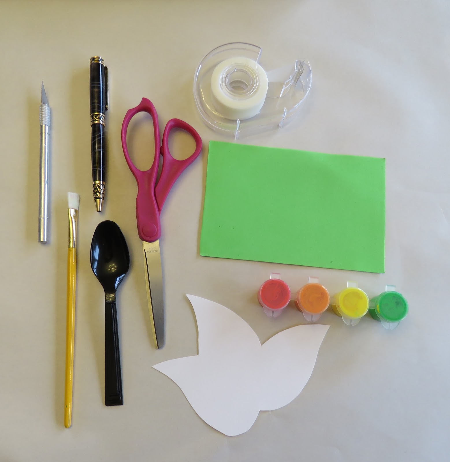 Plastic Spoon Bug Craft