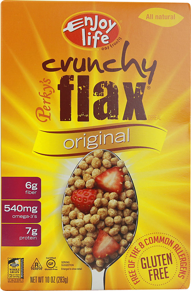 Crunchy Flax cereal with Omega3's A Geek From the West
