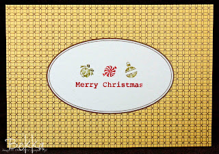 Elegant Engravings Christmas Card