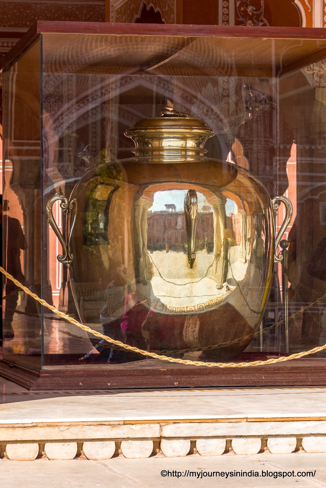 Giant Silver Urns or Gangajeli City Palace Jaipur